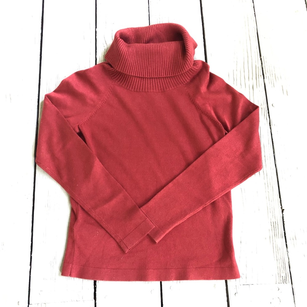 Ann Taylor cowl turtle neck sweater size sp